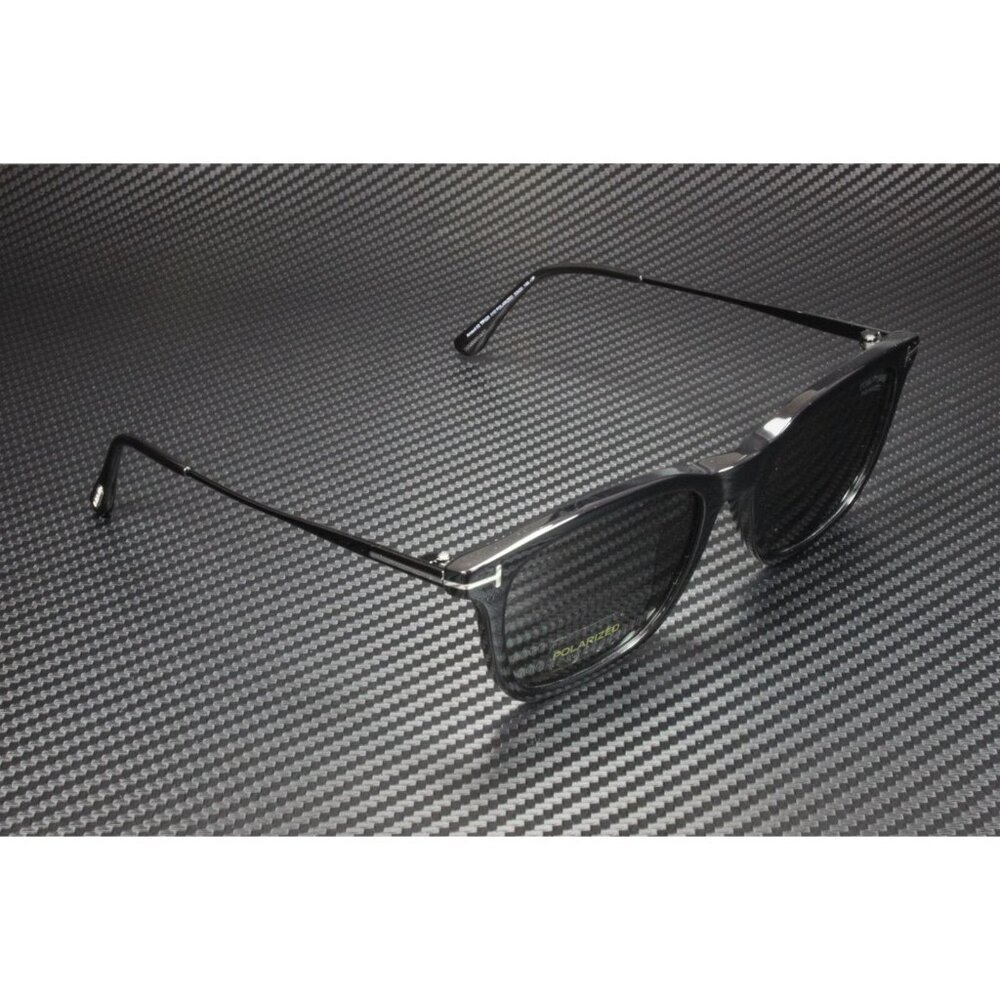Tom Ford Smoke Polarized 53mm Sunglasses Men's